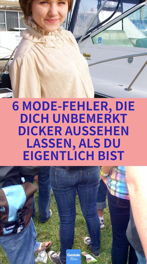 6 Outfit-Fehler, die dich fülliger aussehen lassen via @GenialeTricks Frühling Outfits, How To Help Nausea, Tech Women, Flattering Outfits, Holiday Photography, Learn Yoga, Copper Hair Color, Body Scanning, Body Hacks