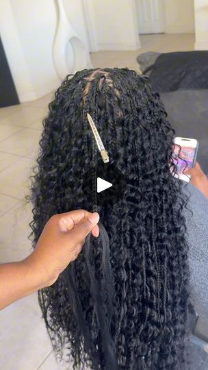 Boho 😍 | These Boho Knotless Braids came out so pretty 😍😍😍

Watch me slay them 💇🏾‍♀️🔥🔥

#bohobraids #knotlessbraids #poincianabraider | By Braids By KoyaFacebook Small Knotless Boho Braids Hairstyles, Boho Braids Medium, Bohieman Knotless Box Braids With Color, Small Boho Box Braids, Long Boho Knotless Braids, Boho Knotless Braids, Boho Braided Hairstyles, Black Hair Growth, Pretty Watches