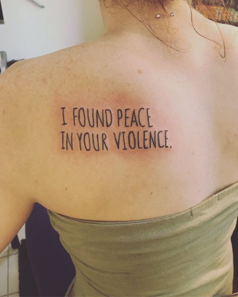 Toxic Mom Tattoo, Love Is Toxic Tattoo, Tattoo Meaning Survivor, Tattoos Anger Issues, Stubborn Tattoo Ideas, Writing Sleeve Tattoo, Independent Tattoo Woman, Orphan Tattoo Ideas, Tiny Hideable Tattoos