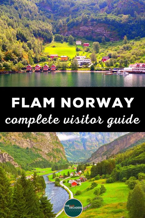 Flåm Norway: Visitor Guide & Tips | The Gap Decaders Flåm Norway, Flam Norway, Norway Vacation, Norway Trip, Scandinavia Travel, Visit Norway, National Park Vacation, Norway Travel, Money In The Bank