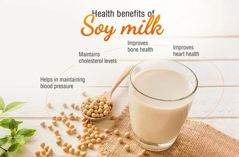 Discover the incredible benefits of soy milk - a dairy-free, nutrient-packed alternative that promotes heart health, boosts bone strength, and enhances overall well-being! - #advantagesofsoymilk #benefitsofsoybeanmilk #gainsofsoymilk #meritsofsoymilk #perksofsoymilk #plusesofsoymilk #positiveaspectsofsoymilk #prosofsoymilk Soya Milk Benefits, Benefits Of Soy Milk, Soy Milk Benefits, Milk Plant, Soya Milk, Milk Benefits, Holistic Health Remedies, Bone Strength, Health Practices