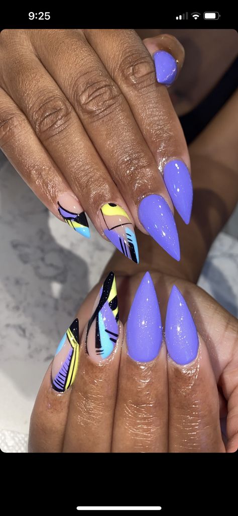 Last Vegas Outfit, Jamaica Nail Designs Art Ideas, Funky Stilleto Nails, August Stiletto Nails, Nails Jamaica, Summer Stiletto Nails Ideas, Caribbean Nails Designs, Neon Stilletos Nails, Jamaica Nail Designs