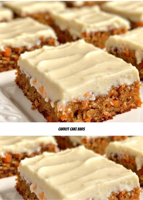 Indulge in these moist Carrot Cake Bars, perfect for spring gatherings. Coconut, walnuts, & cream cheese frosting make each bite unforgettable! #Baking #Dessert #CarrotCake #SpringTreats #EasyRecipes Carrot Cake Box Mix Bars, Decadent Carrot Cake Bars, Carrot Cake With Cream Cheese Icing, Yogurt Carrot Cake, Carrot Cake Squares, 9x13 Carrot Cake Recipe, No Bake Carrot Cake Bars, Carrot Cake Bars With Cream Cheese, Carrot Cake Box Mix Recipes