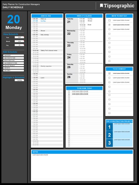 Business Daily Planner, Daily Planner Design, Best Business To Start, Estimate Template, Free Daily Planner, Best Home Business, Project Management Templates, Marketing Calendar, Real Estate Templates