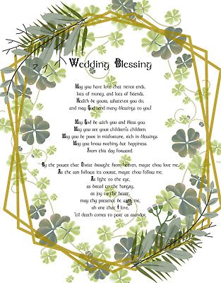 Irish Marriage Blessing, Irish Wedding Decorations, Irish Blessing Quotes, Cast Paper, Irish Wedding Blessing, Wedding Knot, Merry Christmas Friends, Wedding Blessing, Blessed Sign