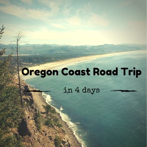 Oregon Coast Roadtrip 4 Days, 3 Day Oregon Coast Roadtrip, Oregon Coast Roadtrip, Oregon Coast Road Trip, Oregon Vacation, Oregon Road Trip, Road Trip Map, Road Trip Packing List, West Coast Road Trip