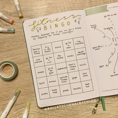 10 Fitness Spread Ideas For Your 2022 Bullet Journal – Archer and Olive Journaling Fitness, Fitness Bujo, Archer And Olive, Journal Tracker, Everyday Planner, Fitness Tracking, Grid Journals, Bullet Journal Ideas, Dot Grid Journal