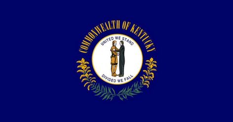 Kentucky Online Historical Newspapers Summary - Final 2018 Update Kentucky State Flag, Kentucky Flag, Us States Flags, State Symbols, Kentucky State, Historical Newspaper, My Old Kentucky Home, Flag Art, U.s. States