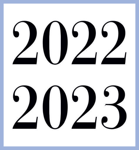 2023 Font Design, 2023 Font, Magazine Font, Magazine Fonts, Vision Bored, 2023 Mood, Board Pictures, 2023 Number, Campaign Ideas