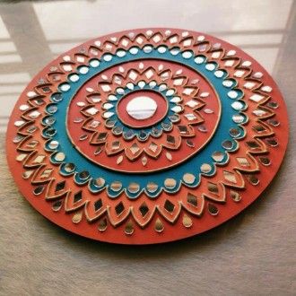 Clay Art Work On Canvas, Mdf Mirror Art, Diy Home Decor Clay, Clay Mirror Work, Lippan Art Design Mirror Work On Canvas, Clay And Mirror Craft, Mud Art Mirror Work, Lippan Art Design Mirror Work, Lipan Art Mirror Work