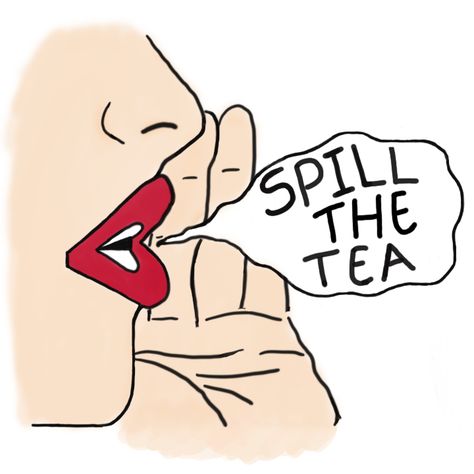 Tea Page Profile Pictures, Spilled Tea Aesthetic, Spill The Tea Illustration, Spill The Tea Party, Sips Tea, Tea Wallpaper, Tea Illustration, Tea Logo, Spill The Tea