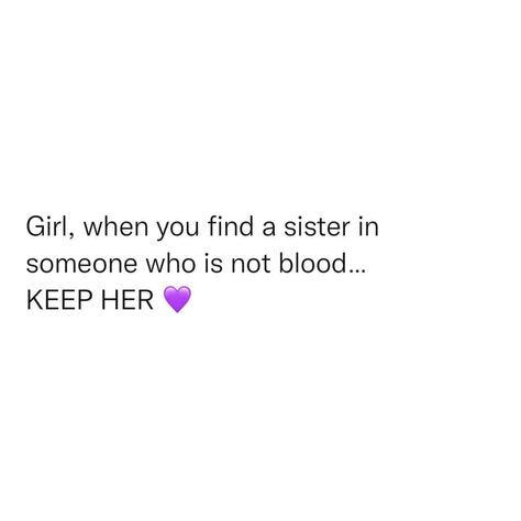 Not Blood Sister Quotes, Step Sister Quotes, Bloods Quote, Sisters By Heart, Step Sister, Sister Quotes, Happy Birthday Sister, Bff Quotes, Soul Sisters