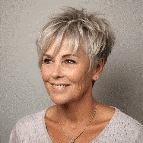 100+ Classic Short Haircuts for Older Women Short Haircuts For Older Women, Haircuts For Older Women, Short Sassy Haircuts, Short Spiky Hairstyles, Short Silver Hair, Short Hair Pixie Cuts, Messy Short Hair, Short Grey Hair, Short Hairstyles For Thick Hair