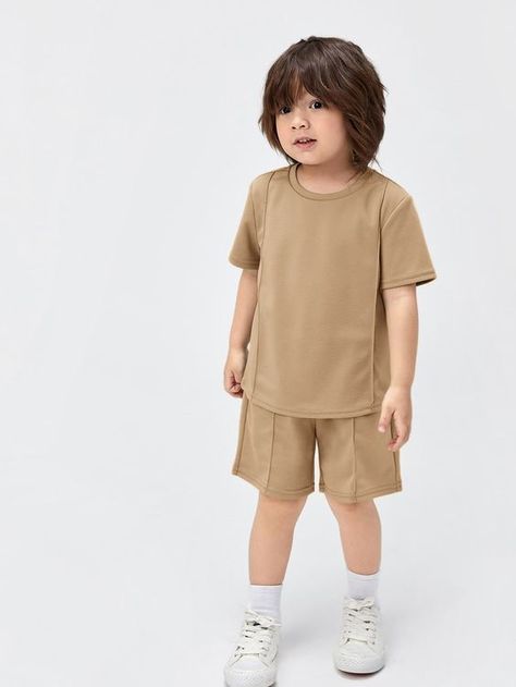 Toddler Ootd Boys, Toddler Ootd, Boys Summer Fashion, Shein Basics, Children Wear, Summer Footwear, Boys Summer