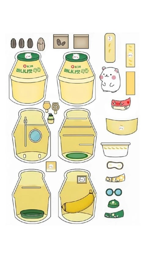 Printable Paper Toys Templates, Paper Toy Printable, Printable Diy Crafts, Squishies Diy, Free Printable Paper Dolls, Paper Doll Printable Templates, Free Printable Crafts, Paper Dolls Diy, Hello Kitty Crafts