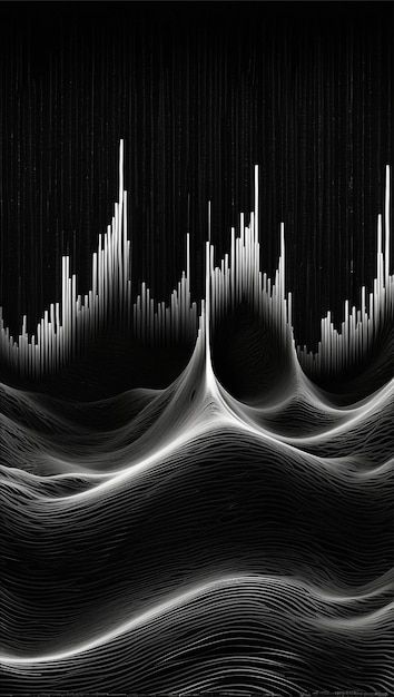 Photo sound waves high bpm matrix freque... | Premium Photo #Freepik #photo Gothic Poster Design, Sound Waves Aesthetic, Sound Waves Art, Sound Aesthetic, Sound Magic, Scream Sound, Frequency Waves, Sound Waves Design, Water Sound