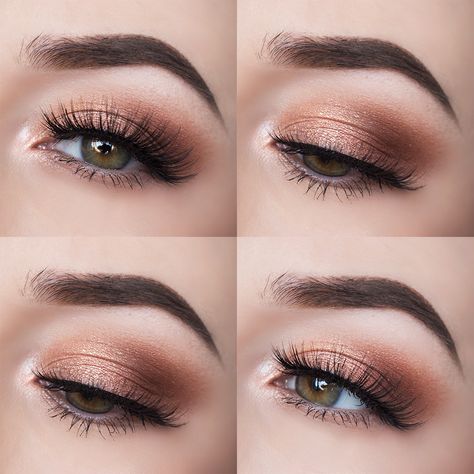 Smokey peach eyes that are perfect for the transition from Summer to Autumn. Peach and orange tones are lovely colours to wear in the Summer months but they work equally as well for Autumn as they com Eyeshadow Basics, Summer Eye Makeup, Mekap Mata, Best Eyeshadow, Smink Inspiration, Makijaż Smokey Eye, Makeup Hacks, Beautiful Eye, Trendy Makeup