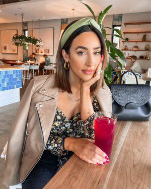 Check out this look I found on LIKEtoKNOW.it http://liketk.it/2Jv5B  Download the LIKEtoKNOW.it app to see! Courtney Shields, Faux Leather Moto Jacket, My Outfit, Todays Outfit, Leather Moto, 1 Or 2, Leather Moto Jacket, Womens Fashion Trends, Floral Top