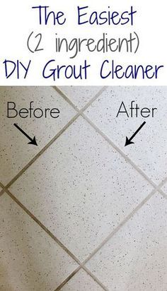 Grout Cleaning Diy, Diy Grout Cleaner, How To Clean Grout, Homemade Grout Cleaner, Diy Grout, Clean Grout, Lavender Laundry, Two Ingredient, Homemade Cleaning Solutions