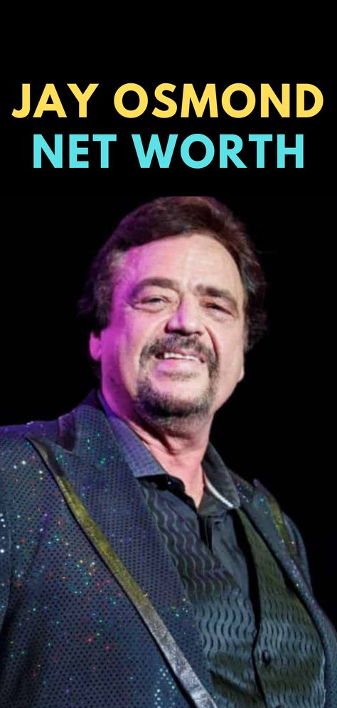 Jay Osmond is an American drummer and singer. Find out the net worth of Jay Osmond. #JayOsmond Jay Osmond, Divorce Wife, Awkward Wedding Photos, Billionaires Club, Osmond Family, The Osmonds, Forbes Magazine, Lil Yachty, Lil Pump