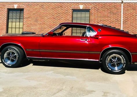 69 Mustang, Muscle Flexing, Mustang 1969, Cars Mustang, Crown Vic, 1969 Mustang, 1969 Ford Mustang, Mustang Mach 1, Candy Red