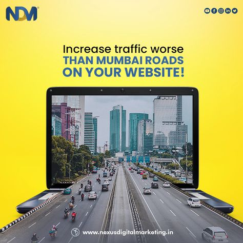 Unlock the secrets to driving massive traffic to your website🚗 Reach out to us. 𝙐𝙥𝙨𝙘𝙖𝙡𝙚 𝙮𝙤𝙪𝙧 𝙗𝙪𝙨𝙞𝙣𝙚𝙨𝙨 𝙬𝙞𝙩𝙝 𝙪𝙨 • 𝗰𝗼𝗻𝘁𝗮𝗰𝘁 𝘂𝘀 𝗼𝗻: Email: info@nexusdigitalmarketing.in Phone: +919321287732 Website: www.nexusdigitalmarketing.in Increase Website Traffic, Creative Ads, Website Traffic, Contact Us, Digital Marketing, Marketing, Quick Saves