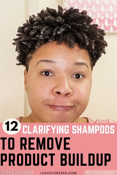 Remove product buildup with these clarifying shampoos. Hair Cleanser For Buildup Diy, Diy Clarifying Shampoo For Natural Hair, Clarifying Shampoo For Natural Hair, Clarifying Shampoo Diy, Clarifying Shampoo For Locs, Best Clarifying Shampoo For Curly Hair, Clarifying Shampoo For Curly Hair, Drugstore Clarifying Shampoo, Natural Clarifying Shampoo