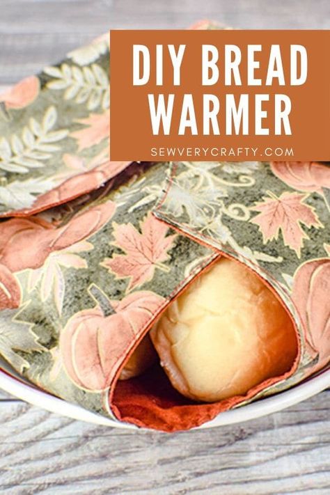 How to Make a Fabric Bread Warmer - Sew Very Crafty Bread Warmer, Make Bread, Fabric Sewing Patterns, Simple Sewing, Sewing Projects For Kids, Bread Basket, Cost Saving, Bag Patterns To Sew, Sewing Projects For Beginners