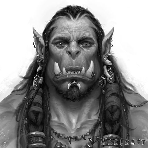 The Art of Warcraft Film - Durotan , Wei Wang on ArtStation at https://www.artstation.com/artwork/8oNoE Warcraft Film, Warcraft Orc, Warcraft Movie, Warcraft Characters, Warcraft Art, Heroic Fantasy, Heroes Of The Storm, Fantasy Races, Wow Art