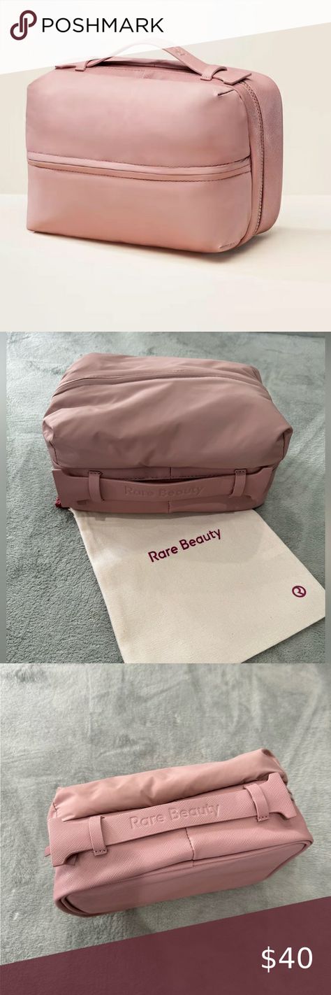 NWT Rare Beauty Puffy Toiletry Bag Rare Beauty, Toiletry Bag, Dust Bag, Handbags, Closet, Fashion Tips, Beauty, Clothes Design