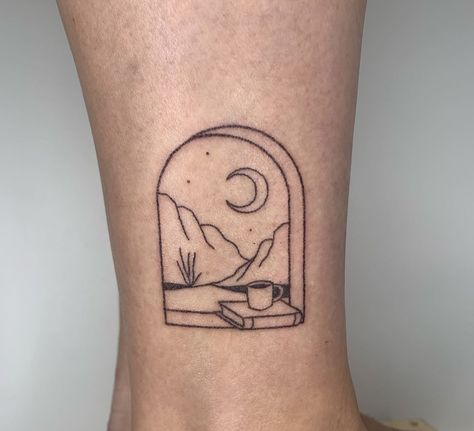 Square Shaped Tattoos, Window To The Soul Tattoo, Window Scene Tattoo, Small Window Tattoo, Blank Canvas Tattoo, Arched Window Tattoo, Plane Window Tattoo, Window Tattoo Simple, Portal Tattoo Ideas