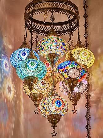 Amazon Link Magic Room Decor, Mosaic Ceiling, Magic Room, Turkish Lamp, Wiccan Magic, Moroccan Lighting, Glass Bottle Diy, Hanging Ceiling Lamps, Chandelier Lights