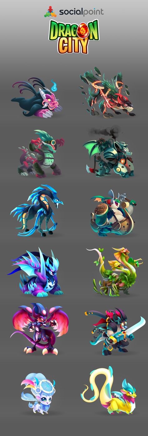 These are my best dragons that I made for Dragoncity. Each character is designed to be animated, you can find more of them by downloading the game for Android and IOS Dragon City Dragons, Mobile Legends Rank Mythic, Dragon City Game, Best Characters, Simple Questions, Dragon City, Monster Characters, Beauty Art Drawings, Dragon Games