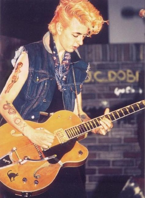 Brian Setzer (Stray Cats) Happy Birthday Brian, Brian Setzer, Rockabilly Music, Cassette Audio, Stray Cats, Psychobilly, Mötley Crüe, Guitar Hero, Rockabilly Fashion