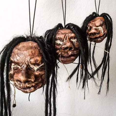 Jamaican Shrunken Head #GiftIdeas #UnusualGifts #UniqueGifts #BestGiftIdeas #CoolGiftIdeas #ThingsIDesire Shrunken Heads, Shrunken Head, Dollar Store Halloween, The Prisoner, The Prisoner Of Azkaban, Real Fire, Prisoner Of Azkaban, Fake Hair, Human Head