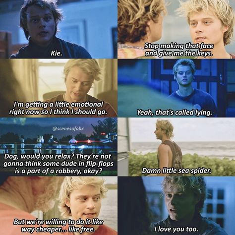 Favourite JJ quotes of season 3 🧡 Outer Banks Quotes Jj, Jj Quotes Outer Banks, Jj Maybank Quotes, Obx Quotes, Outer Banks Quotes, Jj Quotes, Obx Jj, Bank Quotes, Jj Obx