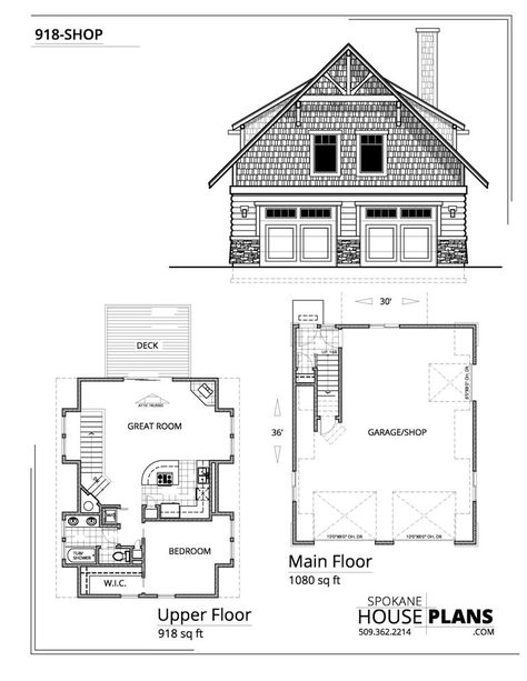 House Plans With Garage, Garage Suite, Dream Estate, Loft Garage, Rv Garage Plans, Garage Apartment Floor Plans, Garage Plans With Loft, Granny Pods, Garage Apartment Plan