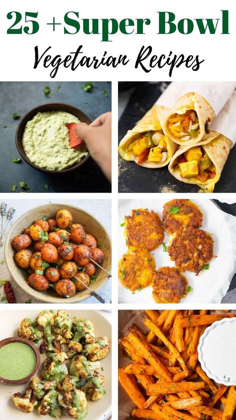 25 Amazing Vegetarian Super Bowl Recipes Vegetarian Super Bowl Recipes, Vegetarian Super Bowl Food, Healthy Vegetarian Lasagna, Vegetarian Super Bowl, Vegan Super Bowl, Vegan Bowl Recipes, Super Bowl Party Food, Vegetarian Party Food, Vegetarian Bowls