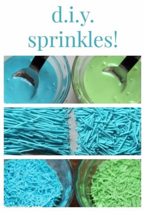 Easy Icing Recipe For Cake, Icing Recipe For Cake Decorating, Homemade Sprinkles Recipe, Sprinkles Diy, Icing Recipe For Cake, Homemade Sprinkles, Easy Icing Recipe, Jordan Birthday, Cookie Techniques