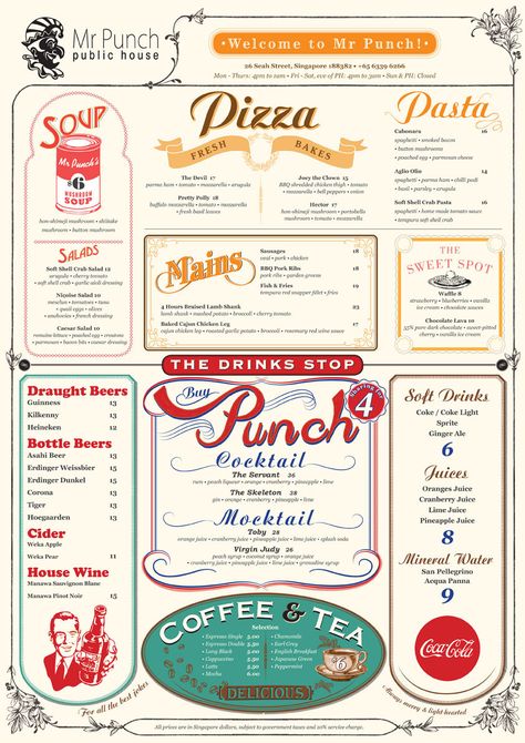 Vintage Diner Menu Design, A La Carte Menu Design, Pizza Menu Design, Menu Design Layout, Menu Vintage, Menu Board Design, Burger Stand, Creative Pizza, Menu Design Inspiration