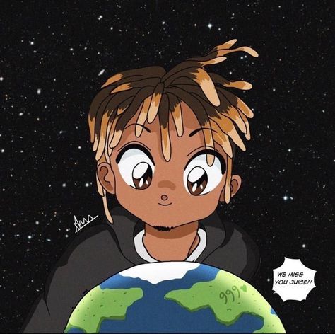 Juice Wrld Pfp Animated, Rapper Art Cartoon, 999 Juice Wrld Wallpaper, Juice Wrld Cartoon, Juice Wrld Pfps, Juice Wrld Anime, Juice Wrld Drawing, Pfps Cartoon, Juice Wrld Art