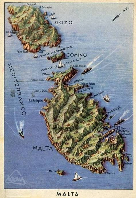 An old description of the Maltese Islands Malta Map, Honeymoon Adventure, Malta History, Maltese Islands, Malta Gozo, Malta Travel, Malta Island, The Alps, Antique Maps