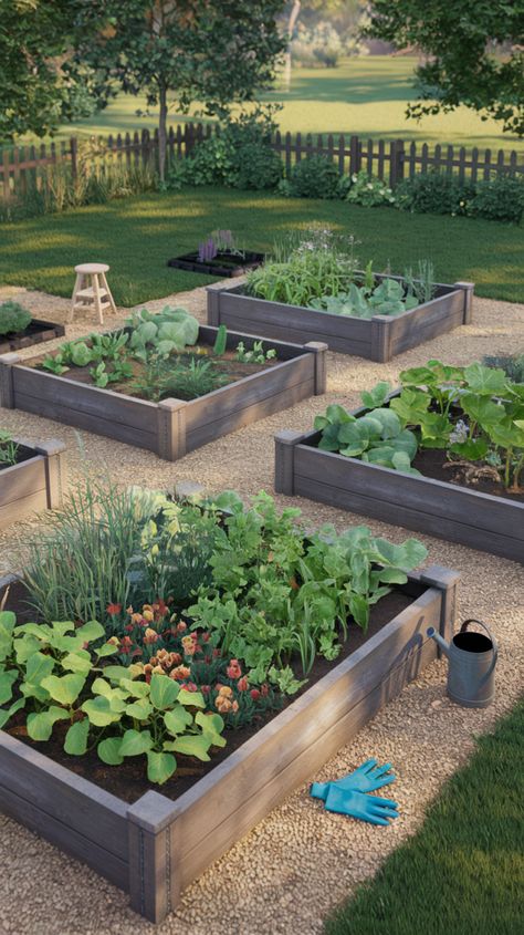 How to Create an Awesome Veggie Garden Layout: Ideas for Raised Beds and Small Spaces – Earthsoulorganics Veggie And Herb Garden Layout, Raised Garden Layout Ideas, Begginer Garden Layout, Small Vegetable Gardens Ideas, Vegetable Garden Border Ideas, Veg Patch Ideas Small Spaces, Backyard Vegetable Garden Layout, Cheap Garden Bed Ideas, Outdoor Raised Garden Ideas