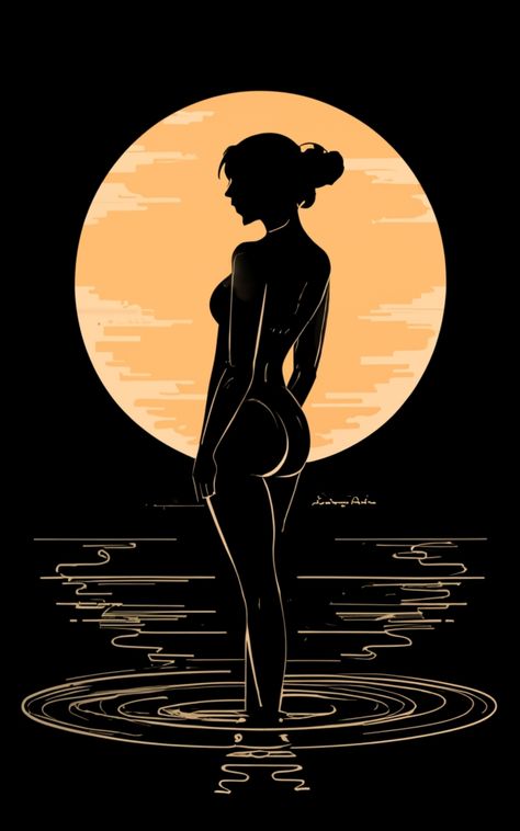 Body Art Photography, Arte Alien, Female Art Painting, Beautiful Art Pictures, Shadow Art, Feminine Art, Minimalist Artwork, Art Gallery Wallpaper, Woman Silhouette