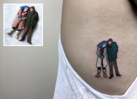 Eternal Sunshine Of The Spotless Mind Rib Tattoos Words, Arm Quote Tattoos, Tattoo Quotes For Men, Quote Tattoos Girls, Eternal Sunshine Of The Spotless Mind, Movie Tattoo, Movie Tattoos, Faith Tattoo, Tattoos For Women Half Sleeve