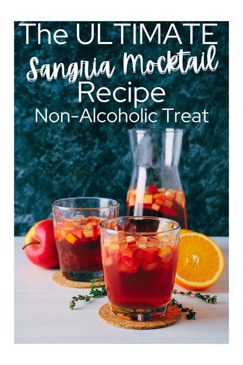 Wine is usually the foundation for sangria or swap it out for an alcohol-free carbonated beverage. Serve as a festive, party drink with a vibrant, fruity flavor to be savored for all to enjoy the ultimate sangria mocktail recipe for a non-alcoholic treat. Mocktails Non Alcoholic Sparkling Grape Juice, None Alcoholic Drinks To Make, Mock Sangria Non Alcoholic, Virgin Sangria Recipes Non Alcoholic, Sangria Mocktail Non Alcoholic, Non Alcoholic Sangria Recipes, Alcohol Free Sangria, Mocktail Sangria, Caribbean Rum Punch Recipe