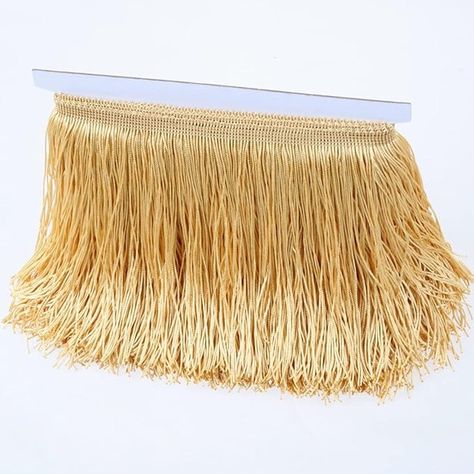 Amazon.com: Heartwish268 Fringe Trim Lace Polyerter Fibre Tassel 6inch（″） Wide 10 Yards Long for Clothes Accessories and Latin Wedding Dress and DIY Lamp Shade Decoration Black White Red (Red) Latin Wedding Dress, Parade Banner, Wedding Dress Diy, Latin Wedding, Diy Wedding Dress, Gold Fringe, Diy Lamp Shade, Latin Dance Dresses, Dance Skirt