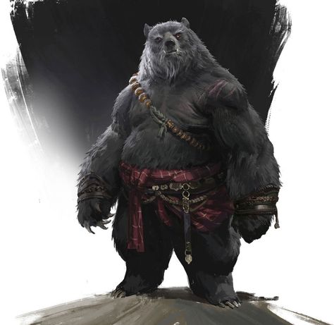 Black Bear Guai Concept Art - Black Myth: Wukong Art Gallery Wukong Art, Bear Character Design, Black Myth Wukong, Bear Character, Powerful Art, Game Concept Art, Fantasy Monster, Art Appreciation, Character Designs