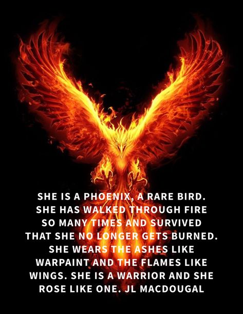 JL MacDougal quote. Clean version. Phoenix Quotes, Phoenix Images, Sagittarius Quotes, Recovery Inspiration, Meant To Be Quotes, Fire Bird, Soul Quotes, Infj, Wise Quotes