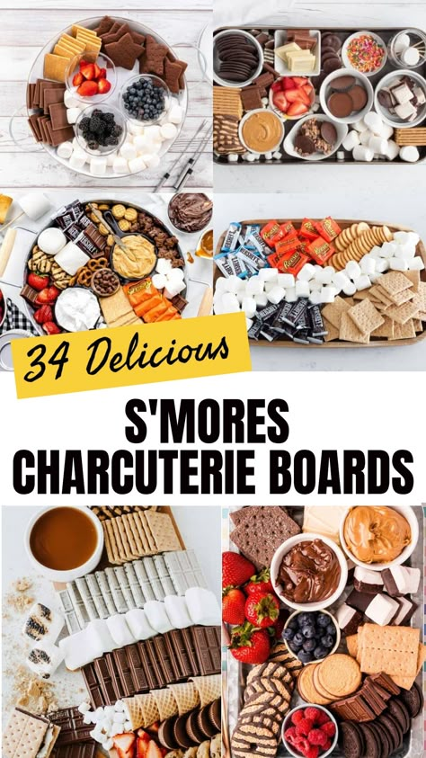 Looking for delicious and creative s'mores charcuterie board ideas? We've got you covered! Elevate your dessert game with these mouthwatering s'more charcuterie board inspirations. From classic combinations to unique twists, these boards are perfect for any occasion. Get ready to impress your guests and satisfy your sweet tooth with these tasty treats! S’mores Grazing Board, S'more Charcuterie Board Ideas, S’mores Dip Board, S’mores Charcuterie Boards, Smore Charcuterie Board Ideas, Easy Dessert Board Ideas, Peanut Butter Board Charcuterie, Indoor S’mores Charcuterie, Easy S’mores Board